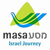 Masa Israel Journey logo, green and blue